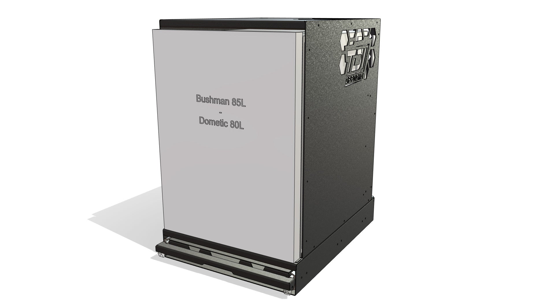85L Fridge Cage With Cutlery Draw Table Combo