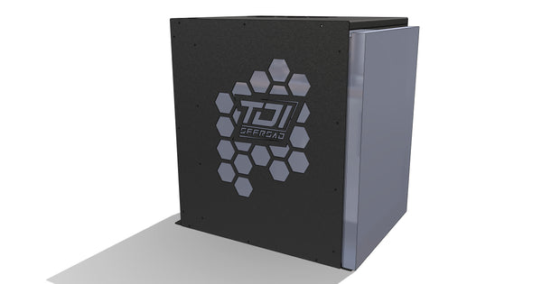 85L Fridge Cage - Powdercoated Black