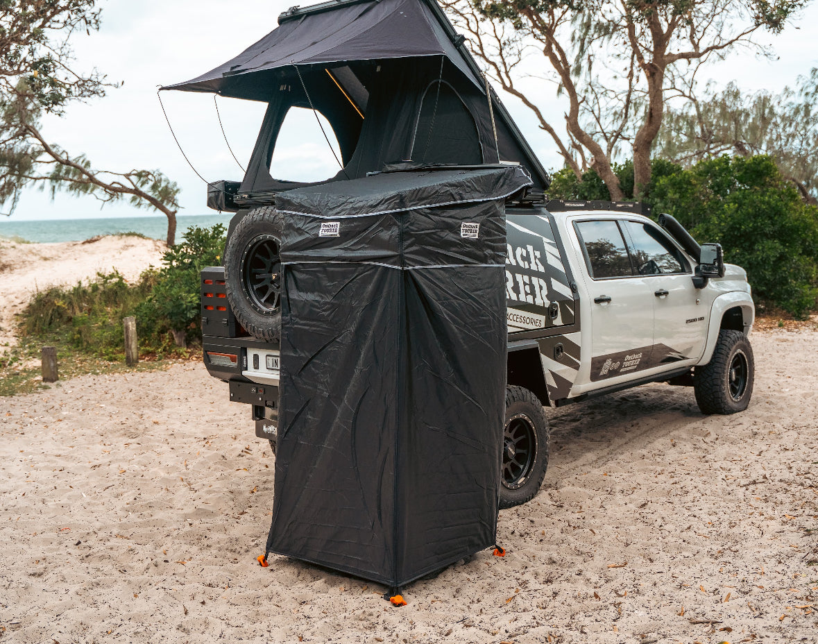 Outback Tourer Swing Out Bracket For Shower Awning