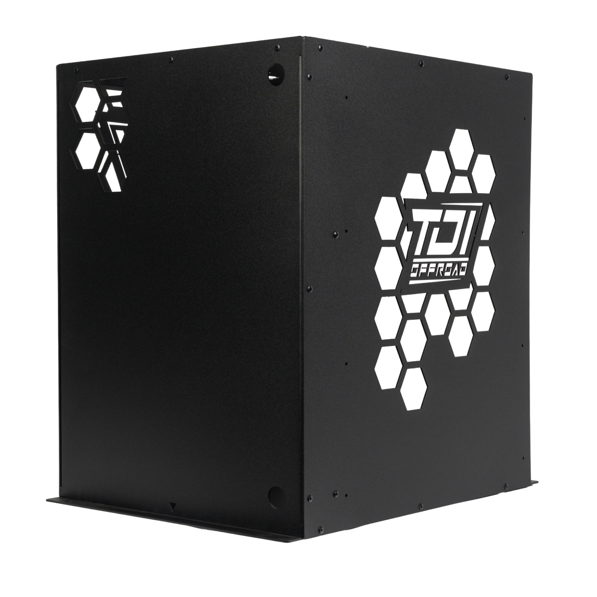 85L Fridge Cage - Powdercoated Black