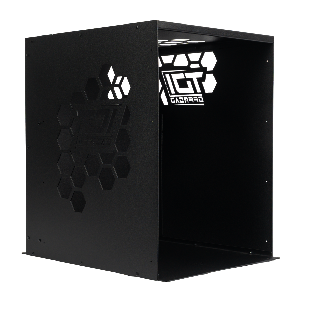85L Fridge Cage - Powdercoated Black