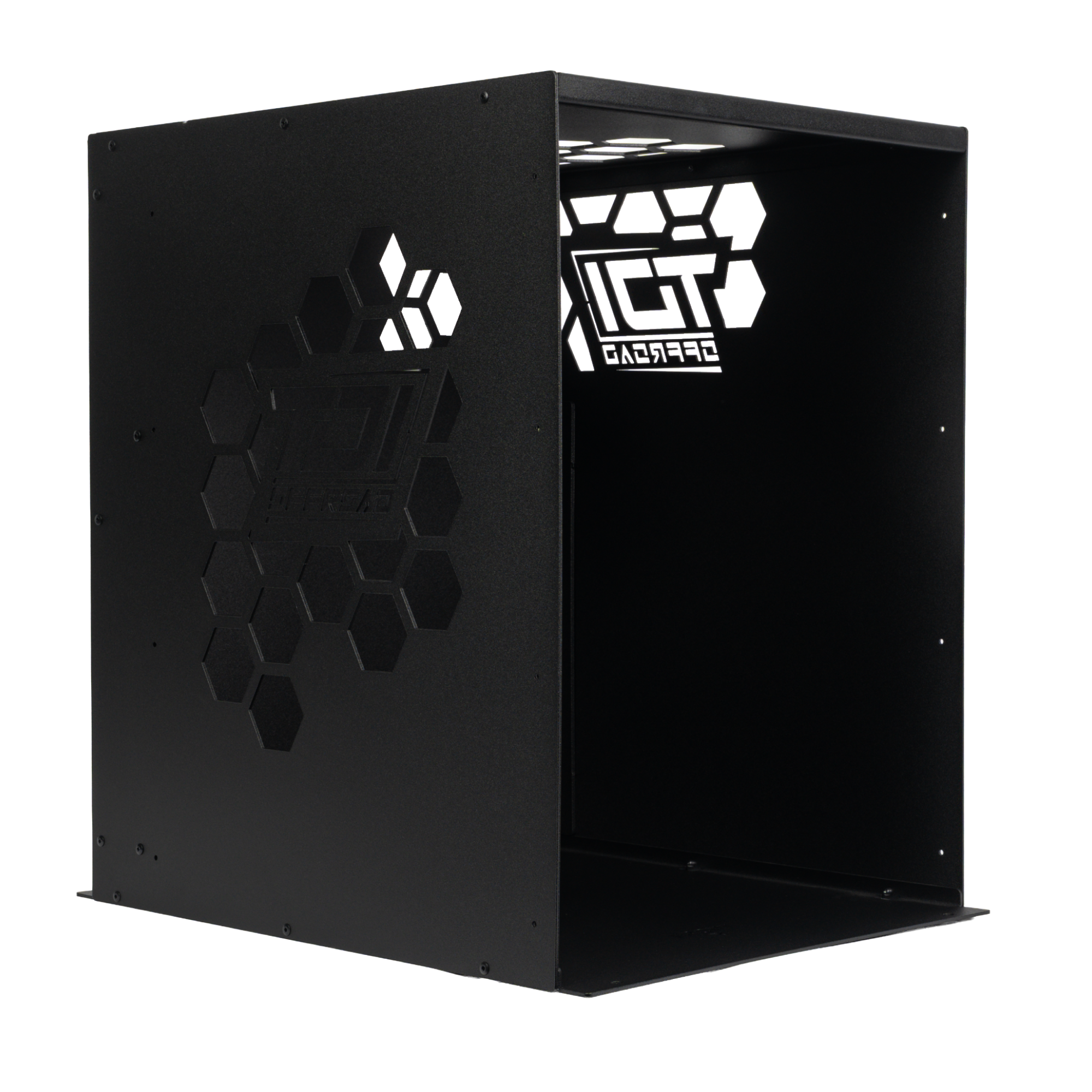 85L Fridge Cage - Powdercoated Black